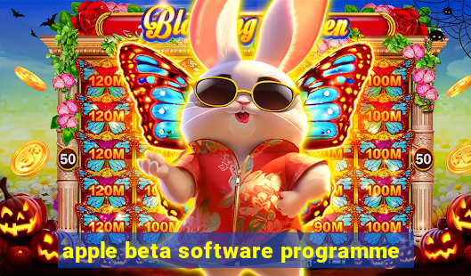 apple beta software programme